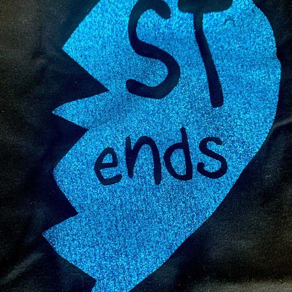 Best Friends onesie & hat set sz 7-9 months - Picture 3 of 4